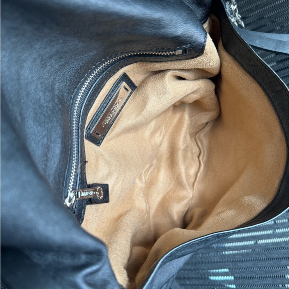 Cute Leather Bag with Heavy Chains - Picture 9 of 9